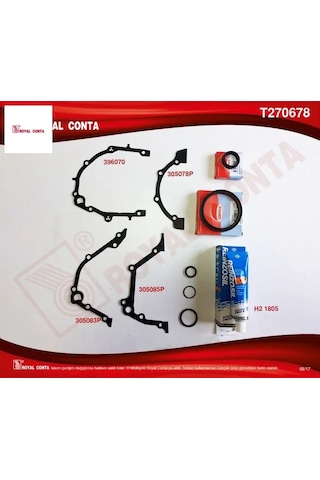 Alt Takım Conta Palıo 1.2 8v Ym 60-65 Hp Royal Conta 71728839/ 71741373