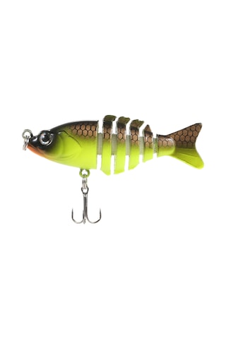 Yuntech01 Cc24-01 6cm 4.7g Abs Materyalü Renk Seçenekli Mini Çok Bölümlü Yüzgeç Balık Yem