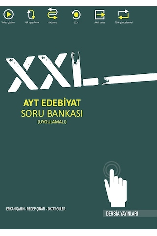 Xxl Ayt Edebiyat Uygulamalı Soru Bankası Dersia Yayınları