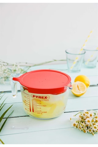 Pyrex 264P000 7046 Kapaklı Ölçme Kabı 1 L Çok Renkli