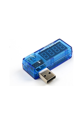 Dijital USB Mobil Güç (Akım ve Voltaj) Test Cihazı