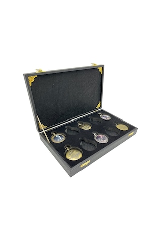 Cep Saati Koleksiyon Kutusu 10 Lu Deri Siyah