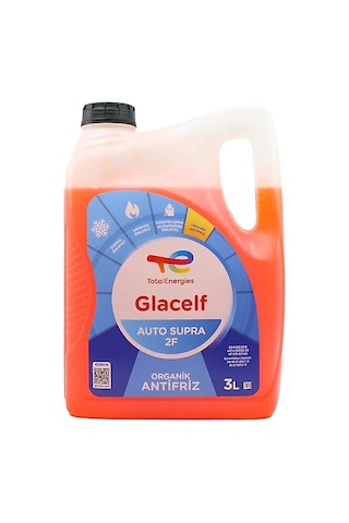 Total Glacelf Auto Supra 2f Organik Kırmızı Antifriz 3 Litre Total Glacelf Auto Supra 2f Organik Kırmızı Antifriz 3 Litre