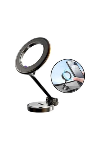 Bfs Araç Içi Telefon Tutucu İos Uyumlu Magsafe Manyetik Mıknatıslı