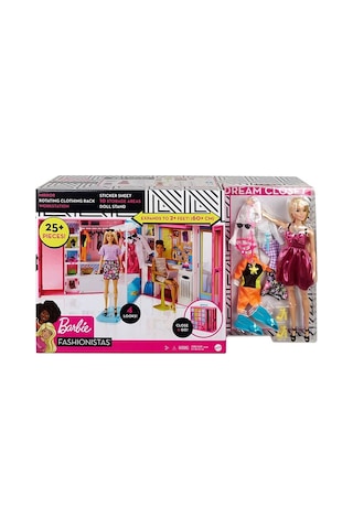 Barbie'nin Rüya Dolabı Oyun Seti  Gbk10