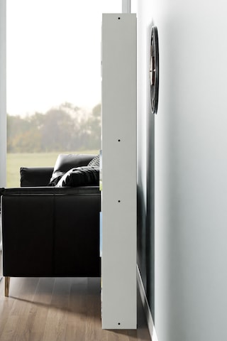 Kts2 Modern Kitaplık / 5 Raflı - 60x180 Cm - Beyaz