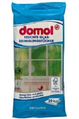 Domol Antibakteriyel Hijyenik Bez & Islak Cam Yüzey Bezi