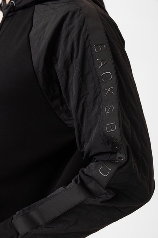 Backandbond Regular Fit Kapüşonlu Sweatshirt Siyah