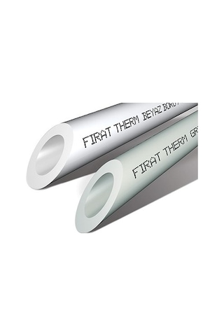 Fırat Gediz PPRC Boru Temiz Su Borusu 25 mm PN20 2*2=4 Metre