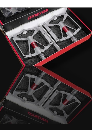 Forge Gt Xbyc 1804 Alüminyum Geniş Mtb Bmx Freestyle Platform Bisiklet Pedalı Gümüş