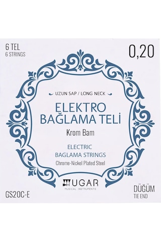 Ugar Gs20c-e Elektro Bağlama Teli 0.20 Düğümlü 6 Telli