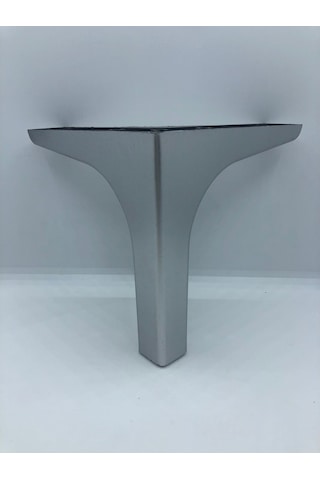 Karakoçaksesuar Plastik,14x15x15 Cm Gümüş Koltuk,Berjer,Mobilya Ayağı (4 Adet)