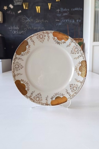 Nurantik Kunst Kronach Exquisite Alman Pasta Tabağı Bej