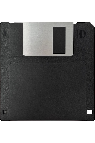 3.5" 1.44 Mb 10 lu Paket MF2HD Kutusuz Poşetli Floppy Disket