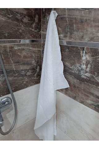 Otel Havlusu El Havlusu Yüz Havlusu Baş Havlusu Beyaz 50x90 Cm 12