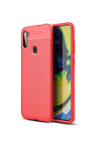 Samsung Uyumlu Galaxy A11 Kılıf Zore Niss Silikon Kapak-Lacivert