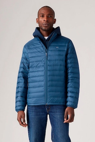 Levi's Erkek Katlanabilir Ceket Koyu Mavi Şişme Mont - A8567-0001 001