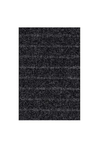 Notre Premium Kalite Kaymaz Tabanlı Doğal Yıkanabilir Kilim Oturma Odası Balkon Bahçe Mutfak Kilim-882 Antrasit