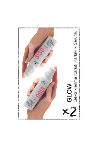 Osis Glow Elektriklenme Karşıtı Parlaklık Serumu 2 x 50 ML