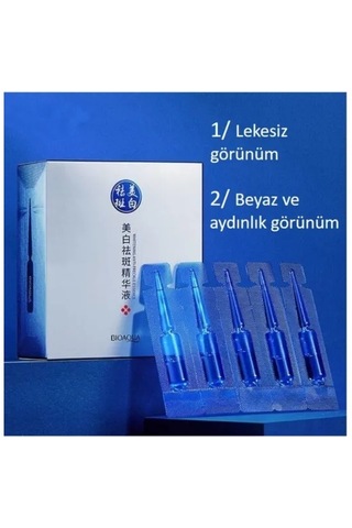 Bioaqua Niacinamide İçerikli Leke ve Çil Karşıtı Aydınlatıcı Ampul Serum 20 x 2 ML