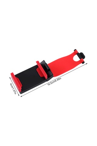 Moveevo Araç Direksiyon Telefon Tutucusu, Esnek Kauçuk Bandı İle Hızlı Kurulum, Yumuşak Silikon Pad İle Telefonu Korumak, Çoğu Telefon İçin Uyumlu