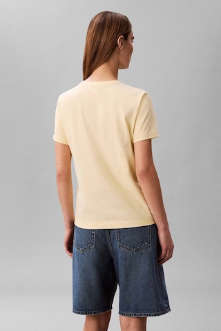 Calvin Klein Kadın Tişört-lv047b224g Yellow