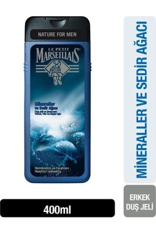 Le Petit Marseillais Duş Jeli Men Serisi Ve Sedir Ağacı 400 Ml Sku: Smg8690010385819 Diğer