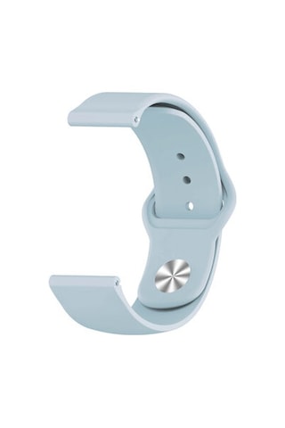 Samsung Galaxy Uyumlu Watch 46mm Krd-11 22mm Silikon Kordon - Kırmızı