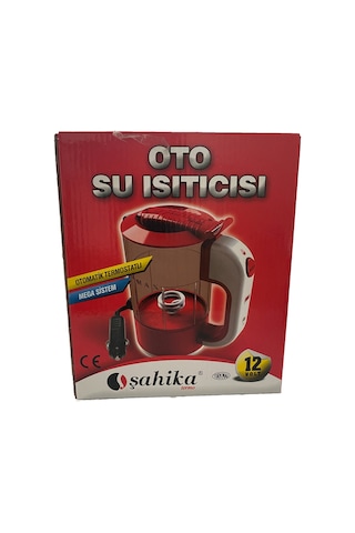 Ahmet Otomotiv Şahika Şahika 12V Otomatik Termostatlı 500 ML Su Isıtıcı