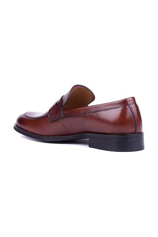 Fosco - Hakiki Deri Taba Rengi Günlük Erkek Ayakkabı - 3203 -1504 Taba