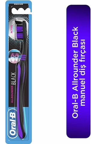 Oral-B Allrounder Black Manuel Diş Fırçası 1