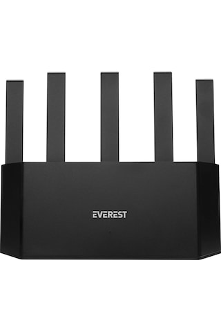 Everest Ewr-x3000-v1, 3000mbps, Dualband, Wifi 6, 4port, 1port Wan, Masaüstü, Wısp, Repeater, Router