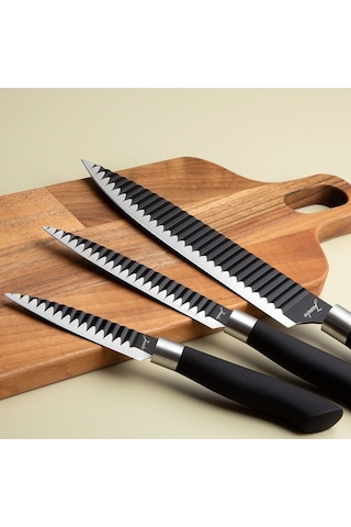 Dancemonkey Diva 5 Parça Bıçak Seti Çelik, Küçük Boy Çelik