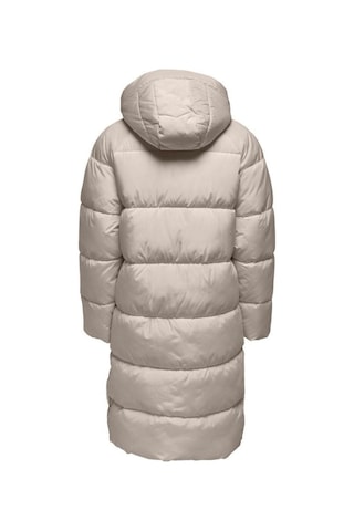 Only Onlamanda Long Puffer Coat Cc Otw Kadın Bej Kaban - 15233425