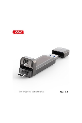 512gb Usb 3.2 Ve Type-c Çift Girişli 450mb/s Yazma Hızı, Darbeye Dayanıklı Metal Ssd Flash Bellek