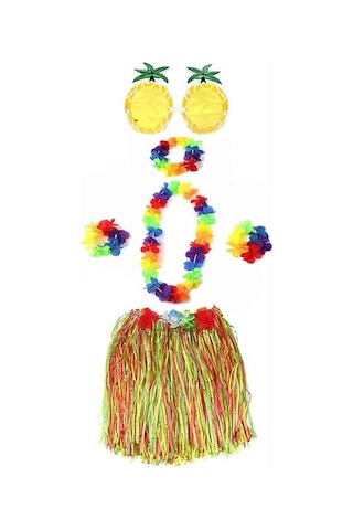 Yetişkin Ve Çocuk Uyumlu Luau Aloha Hawaii Rengarenk 40 Cm Etek Ananas Şekilli Gözlük Hawaii Kolye R " Yetişkin Ve Çocuk Uyumlu Luau Aloha Hawaii Rengarenk 40 Cm Etek Ananas Şekilli Gözlük Hawaii Kolye R "