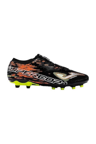 Joma Supercopa 2301 Black Coral Fırm Ground Krampon Ve Halı Saha Ayakkabısı Siyah