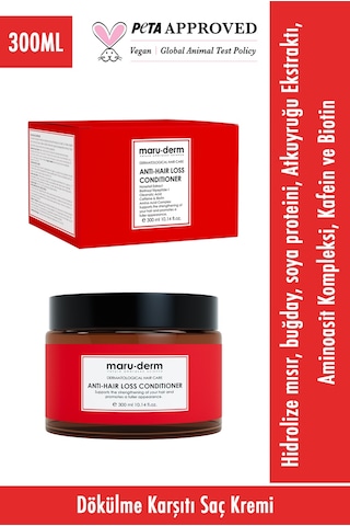 Maruderm Saç Dökülme Karşıtı Saç Kremi 300 ML