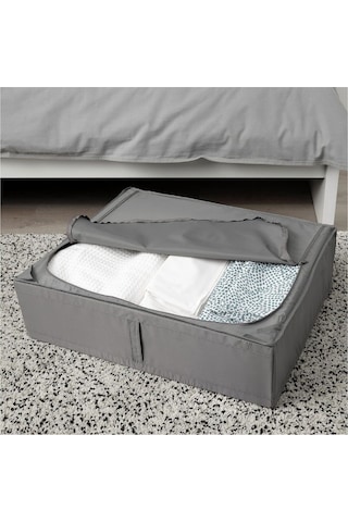 Skubb Hurç, Koyu Gri, 65x53x19 Cm Yatak Altı Yastık Çarşaf Nevresim Giysi Saklama Kutusu Hurç Kutu