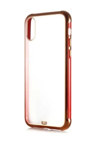 Apple Uyumlu iPhone Xs 5.8 Kılıf Zore Voit Kapak Kırmızı