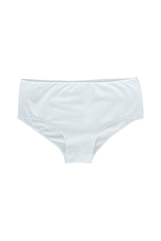 Must Have 3'lü Organik Pamuk Hipster Külot Siyah - Beyaz - Krem