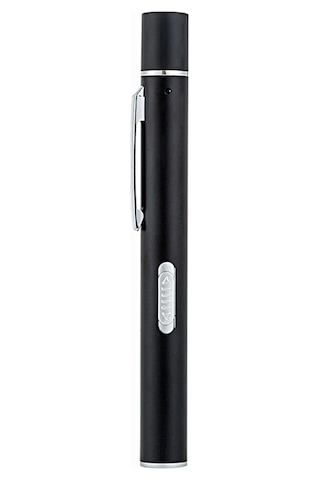 Işık Kalemi Fener Kalem Işıklı Kalem Yaka Kalemi Doktor Kalem Siyah