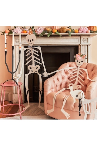 Meri Meri - Giant Jointed Skeletons - Dev İskelet Dekorlar 3'lü Tüm Yaşlar