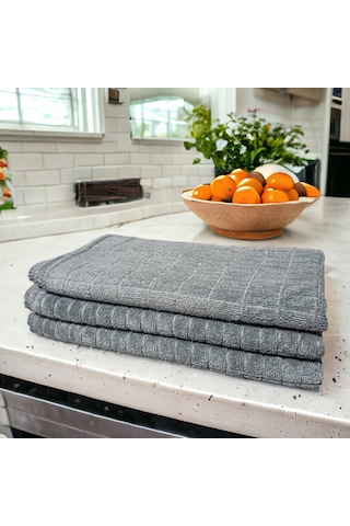 Misclean Mikrofiber Mutfak Temizlik Bezi 40 x 40 3 Adet