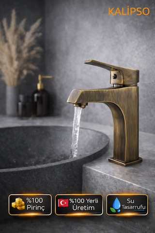 Lavender Antik Lavabo Bataryası