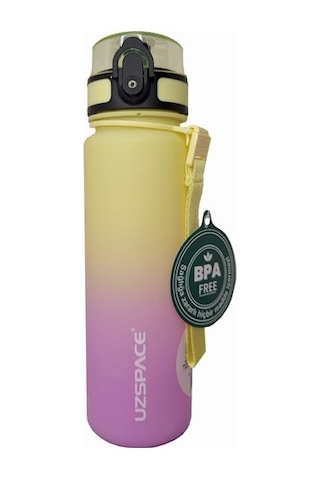 Uzspace Tritan Su Matarası 500ml Vgn3026 Yellow -violet Uzspace Tritan Su Matarası 500ml Vgn3026 Yellow -violet