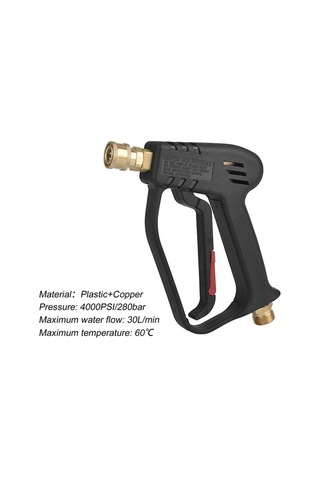 Dancemonkey Yüksek Basınçlı Yıkama Nozulu - 5 Püskürtme Ucu, Hızlı Bağlantı