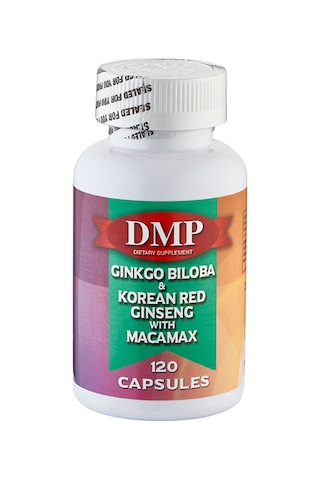 Dmp Ginkgo Biloba Plus Korean Red Ginseng With Macamax 120 Kaps. Dmp Ginkgo Biloba Plus Korean Red Ginseng With Macamax 120 Kaps.