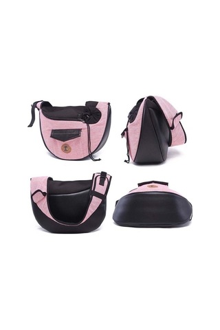 Dm Cbtx Lovoyager Çapraz Evcil Hayvan Çantası Küçük Köpek Kedi Seyahat Çantası Yaz Örgü Siyah