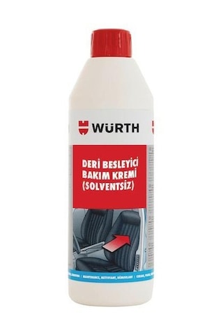 Würth Deri Besleyici Bakım Kremi + Araç İçi Temizleme Spreyi 500Ml